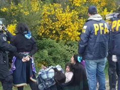 Brutal represión a una comunidad mapuche: 10 detenidos