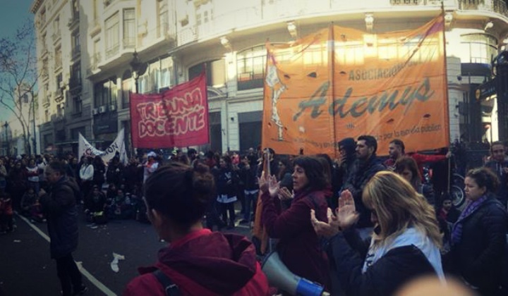Ademys Segunda jornada de paro nacional docente.