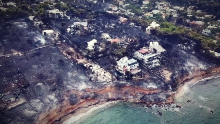 Incendios en Grecia