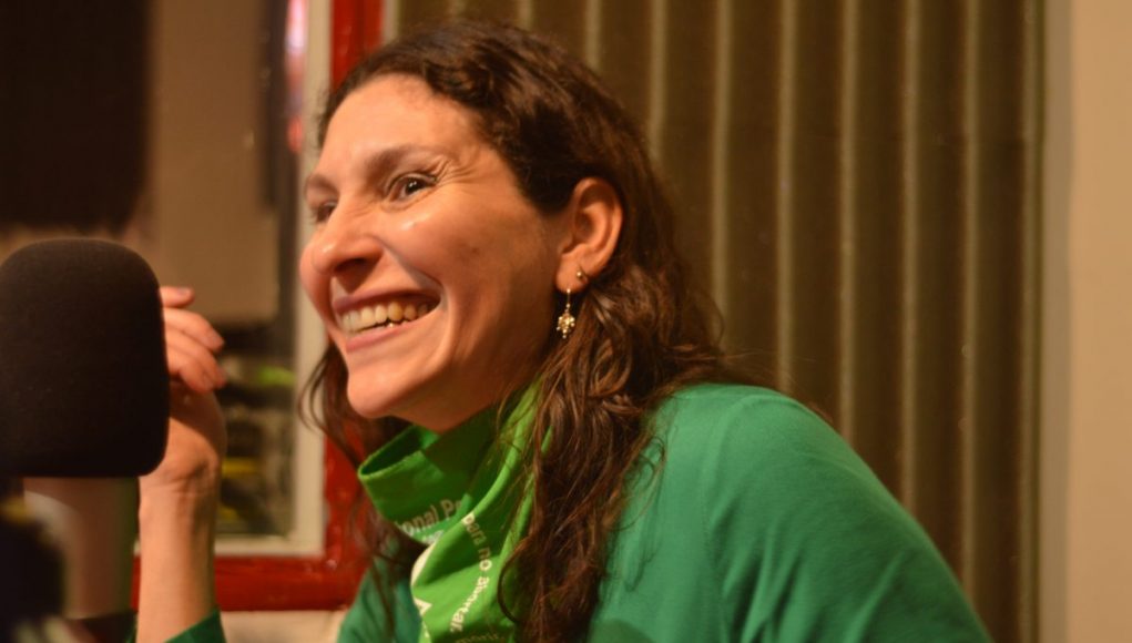 Mónica Macha en Radio Caput