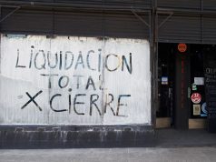 Derrumbe económico: 52 por ciento de caída en las ventas
