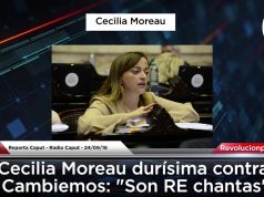 Cecilia Moreau: «Son re chantas»