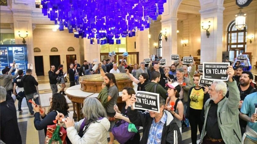 trabajadores de télam cck