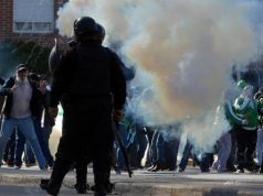 Represión en Neuquén