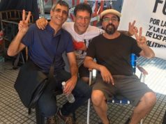 Huelga de hambre frente a Tribunales por los presos políticos