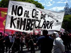 Bernal: Violento desalojo en la fábrica Kimberly Clark