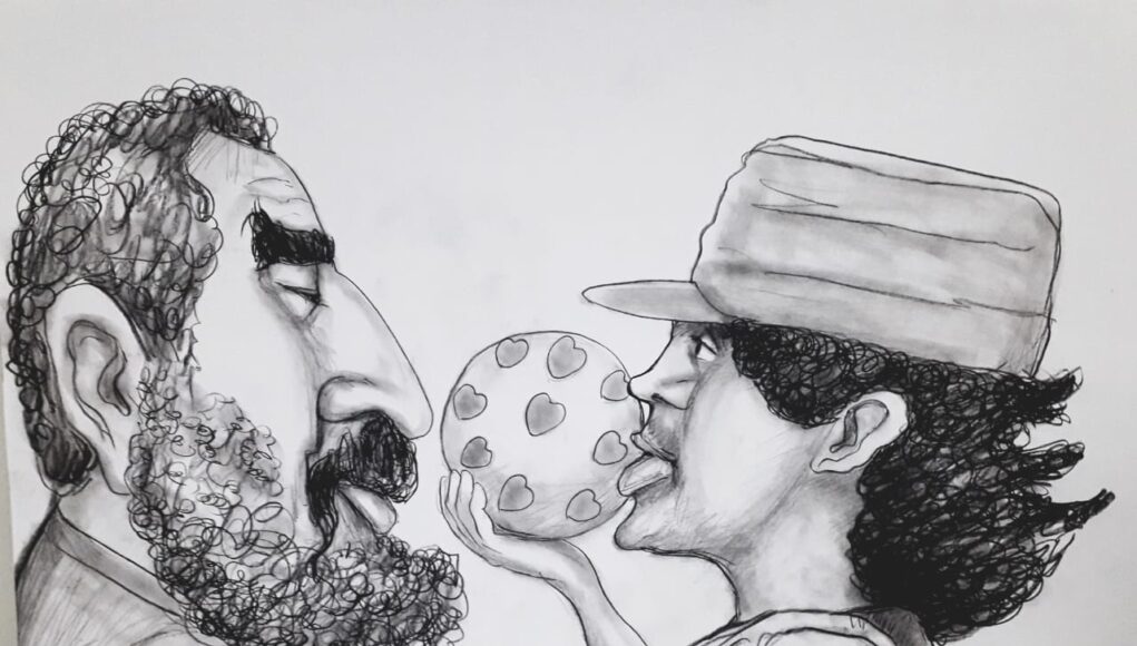 Diego Maradona -Fidel Castro
